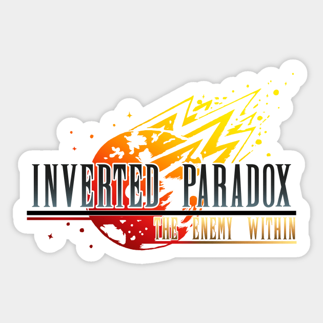 Inverted Paradox Sticker by FlamingFox